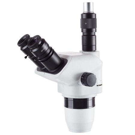 AMSCOPE 2X-90X Trinocular Stereo Zoom Microscope Head with Focusable Eyepieces ZM290NT